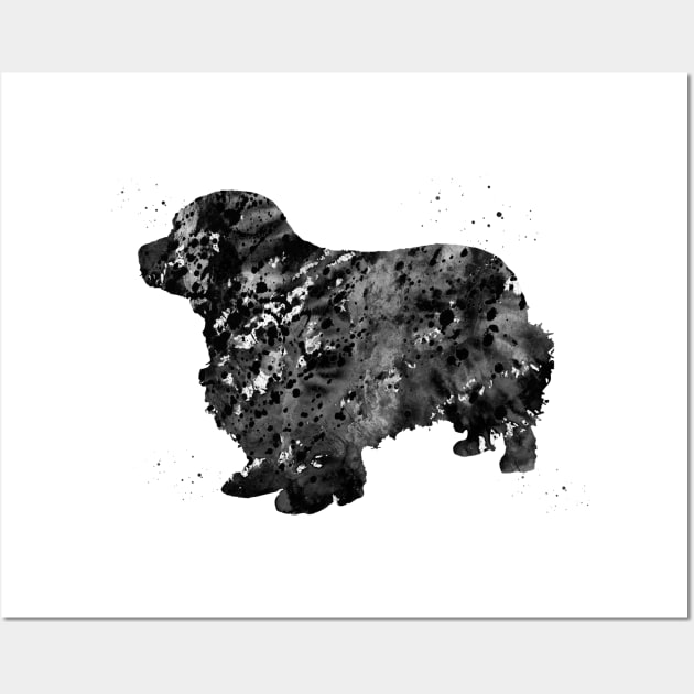 Clumber spaniel Wall Art by erzebeth